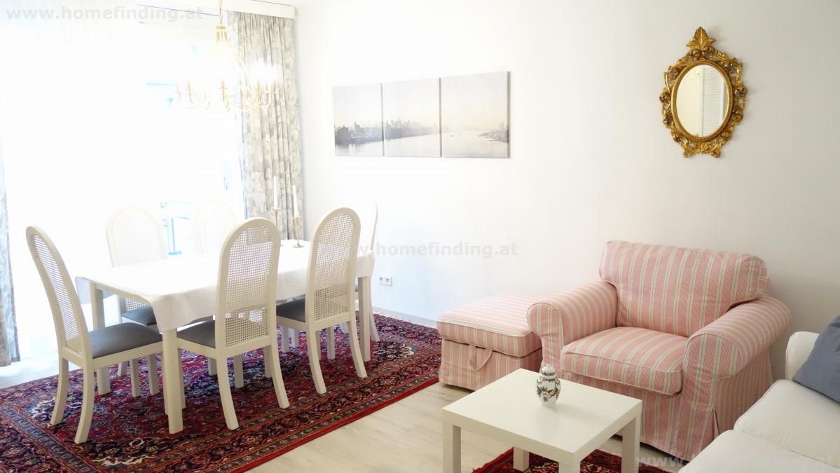 furnished apartment with balcony close to Belvedere