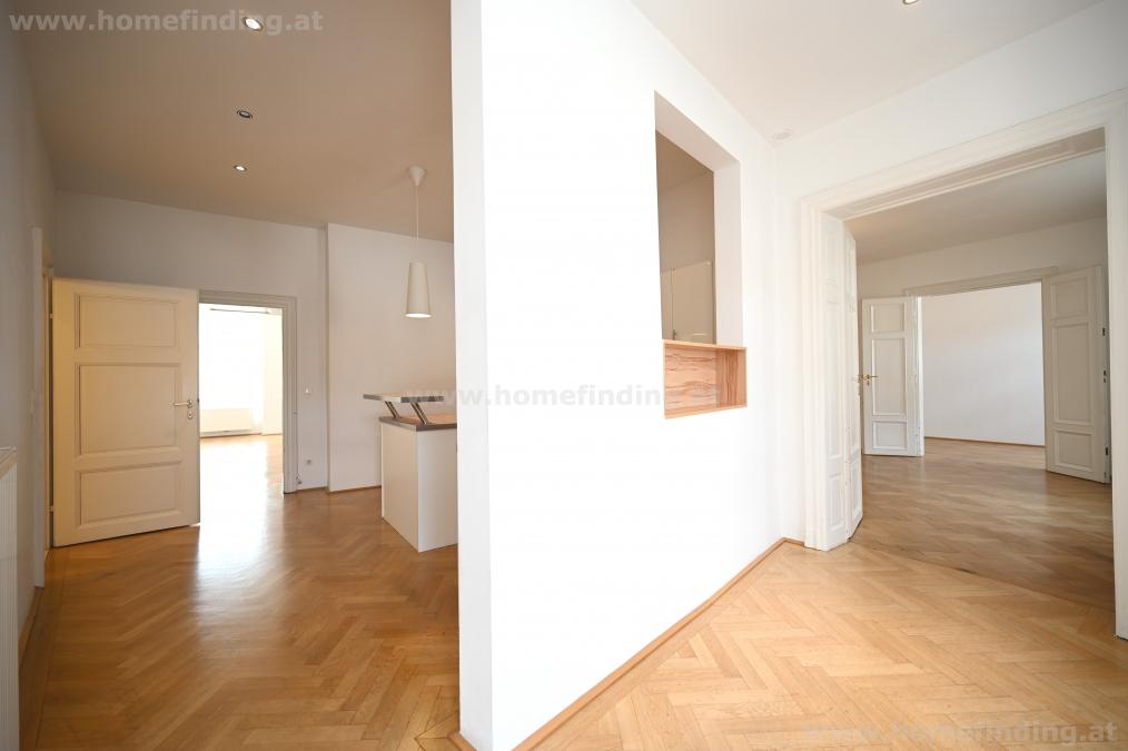 helle 4-Zimmer-Balkonwohnung nahe Rochusmarkt & Stadtpark I 144 m² I 2 Schlafzimmer