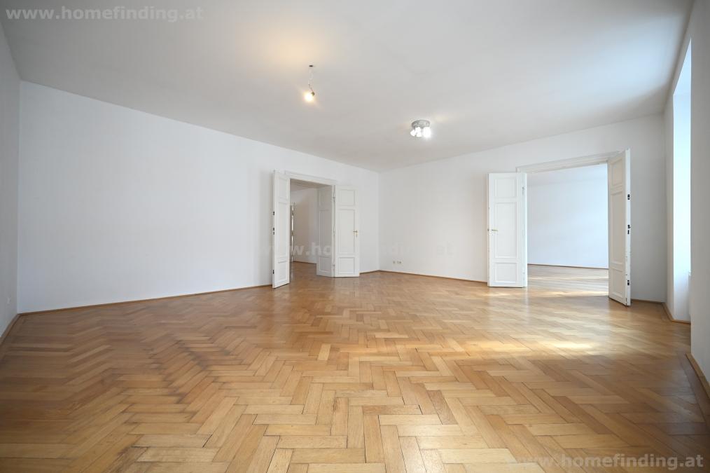 helle 4-Zimmer-Balkonwohnung nahe Rochusmarkt & Stadtpark I 144 m² I 2 Schlafzimmer