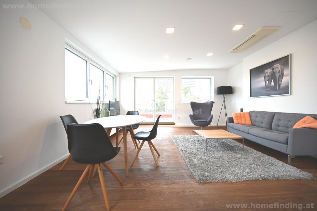 furnished / möbliert  I Luxus-Penthouse mit Terrasse - befristet