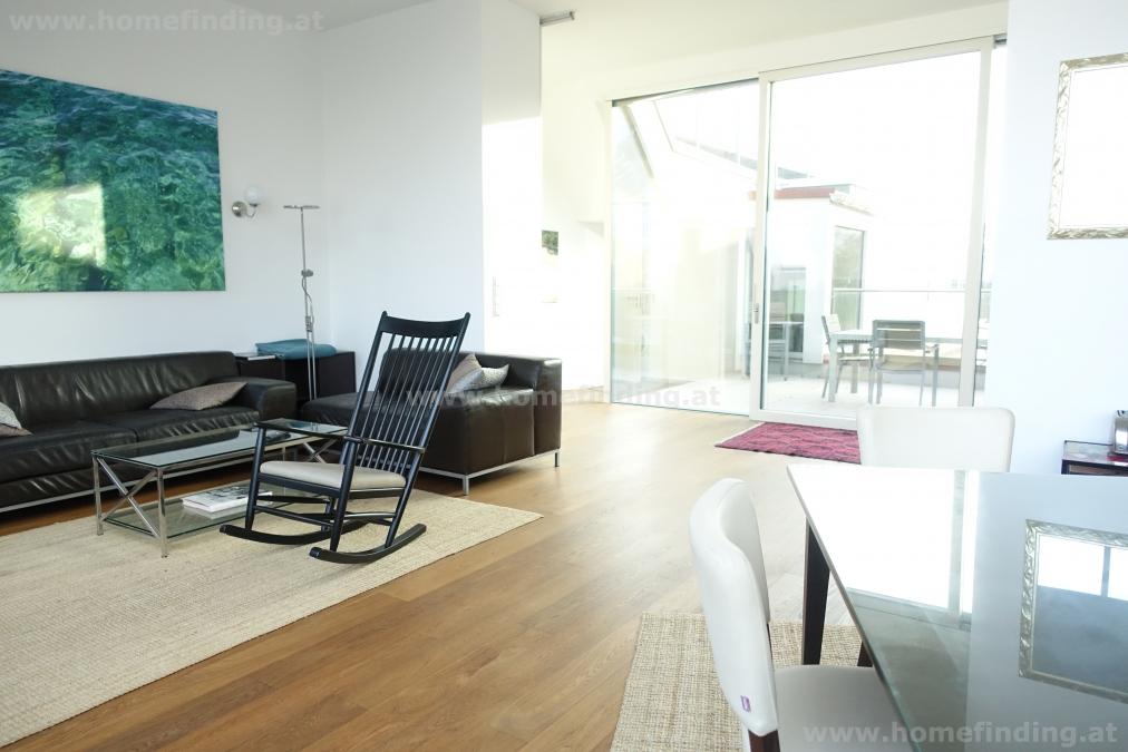 Luxus-Penthouse mit Terrasse - komplett möbliert - befristet