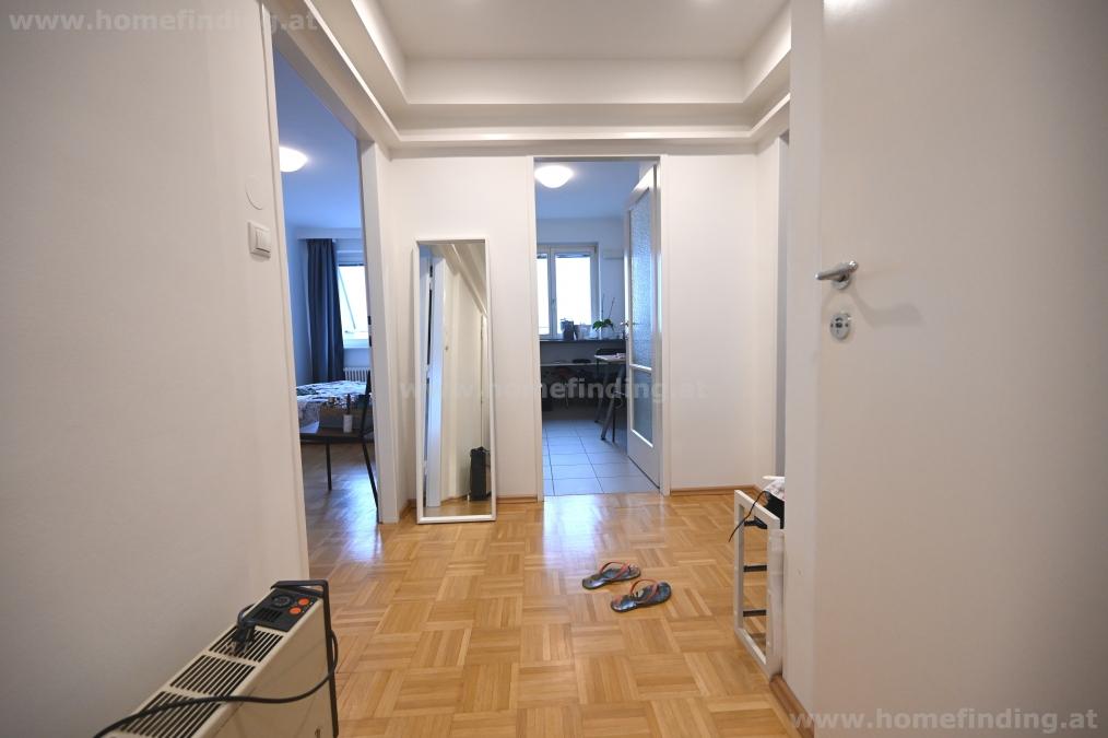 Praternähe: moderne 2-Zimmer-Terrassenwohnung - befristet