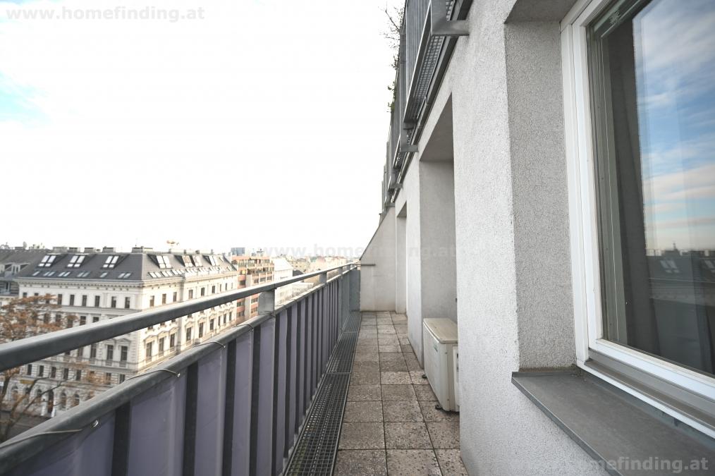 Praternähe: moderne 2-Zimmer-Terrassenwohnung - befristet