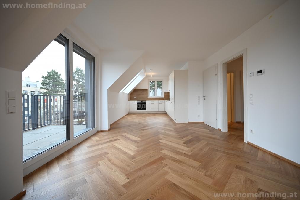 first time use: apartment with 2 rooms + 2 terraces