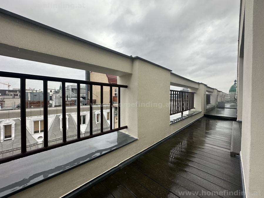 Erstbezug nach Sanierung - Penthouse mit Balkon nahe Mariahilferstraße - unbefristet