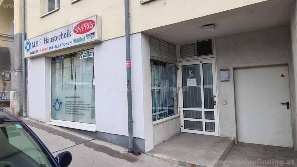 Geschäftslokal nahe Linzer Straße/ Höhe Reinlgasse