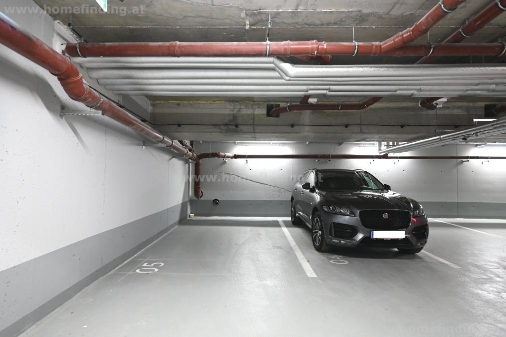 Kennedy Garden - großzügiger Garagenplatz fußläufig zur U4