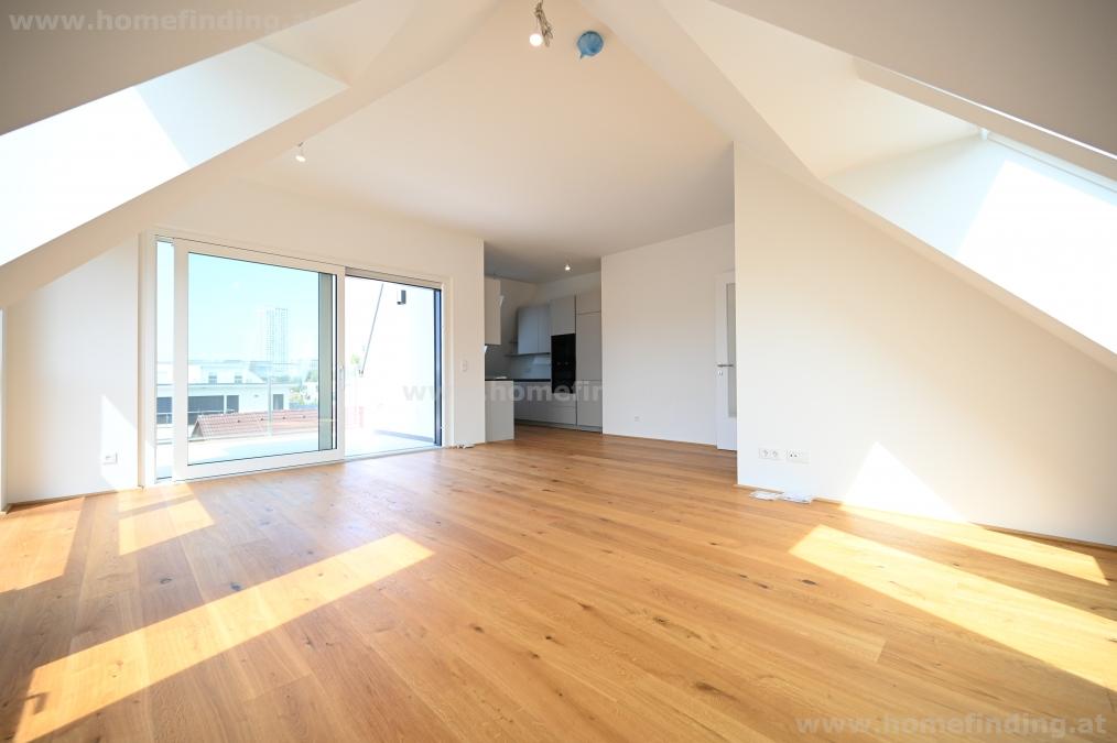 Erstbezug - schöne Terrassenwohnung nahe UNO-City