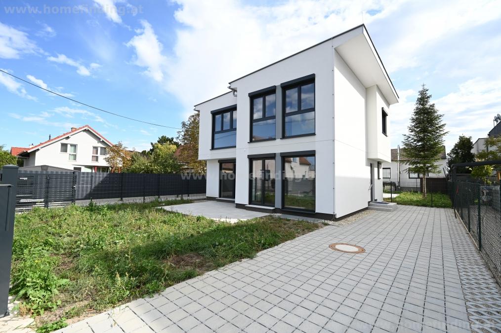 moderne Doppelhaushälfte mit 4 Zimmern in Breitenlee