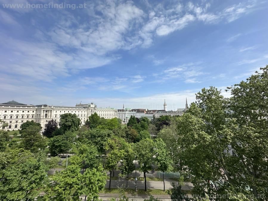 Singlewohnung beim Burggarten I mit tollem Blick