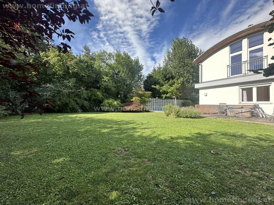 Wohnen in Mauer: 7 Zimmer, Pool, schöner Garten, Garage - befristet