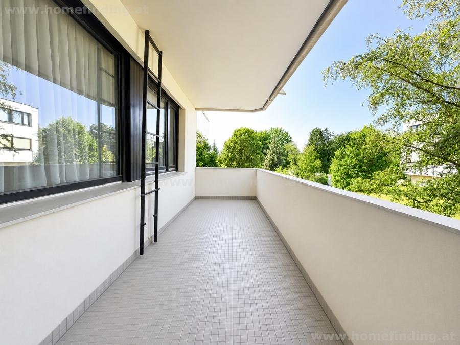 Wohnen mit Pool: moderne 4 Zimmerwohnung mit Loggia, Sauna, Garage
