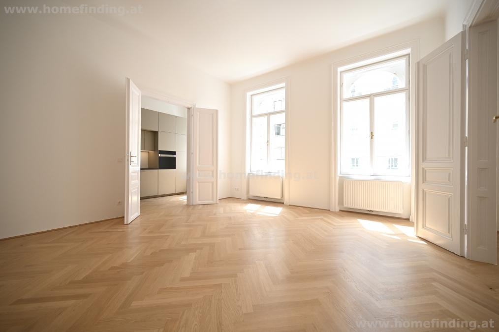 Erstbezug: Altbauwohnung - 6 Zimmer - 3 Bäder - nahe Argentinierstraße - befristet