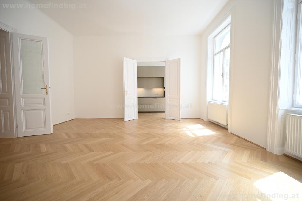 Erstbezug: Altbauwohnung - 6 Zimmer - 3 Bäder - nahe Argentinierstraße - befristet
