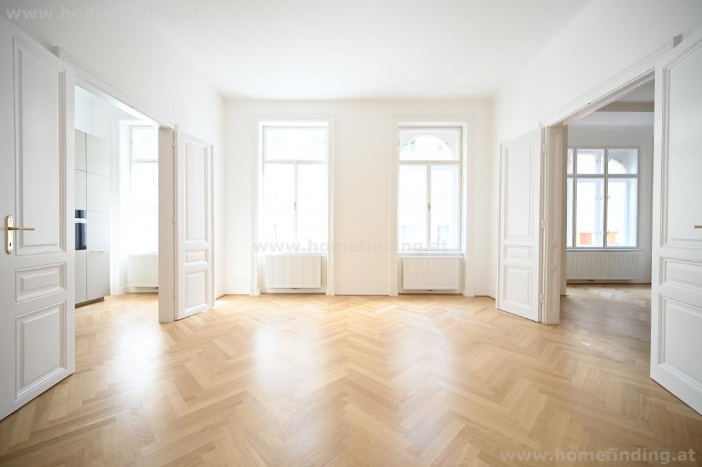 Erstbezug nahe Argentinierstraße: Altbauwohnung - 6 Zimmer - 3 Bäder