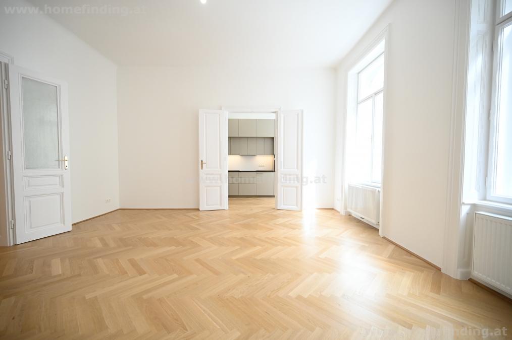 Erstbezug nahe Argentinierstraße: Altbauwohnung - 6 Zimmer - 3 Bäder