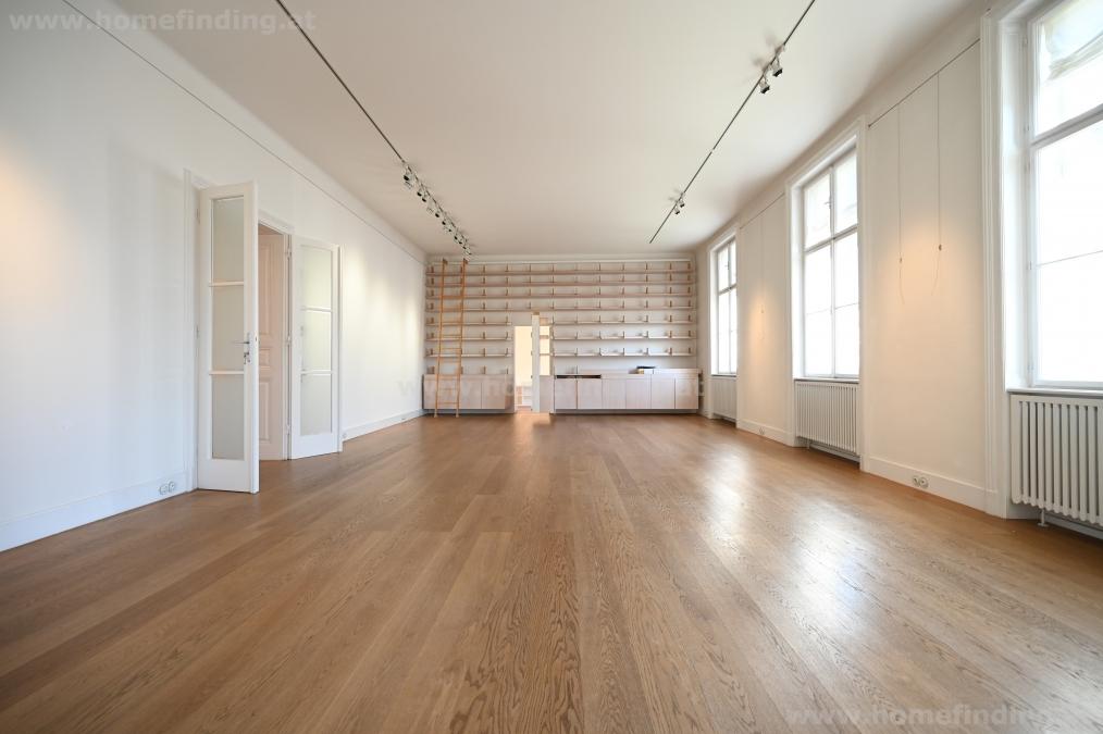 repräsentative Altbauwohnung mit Innenhof-Balkon beim Schillerplatz - 7 Zimmer I befristet