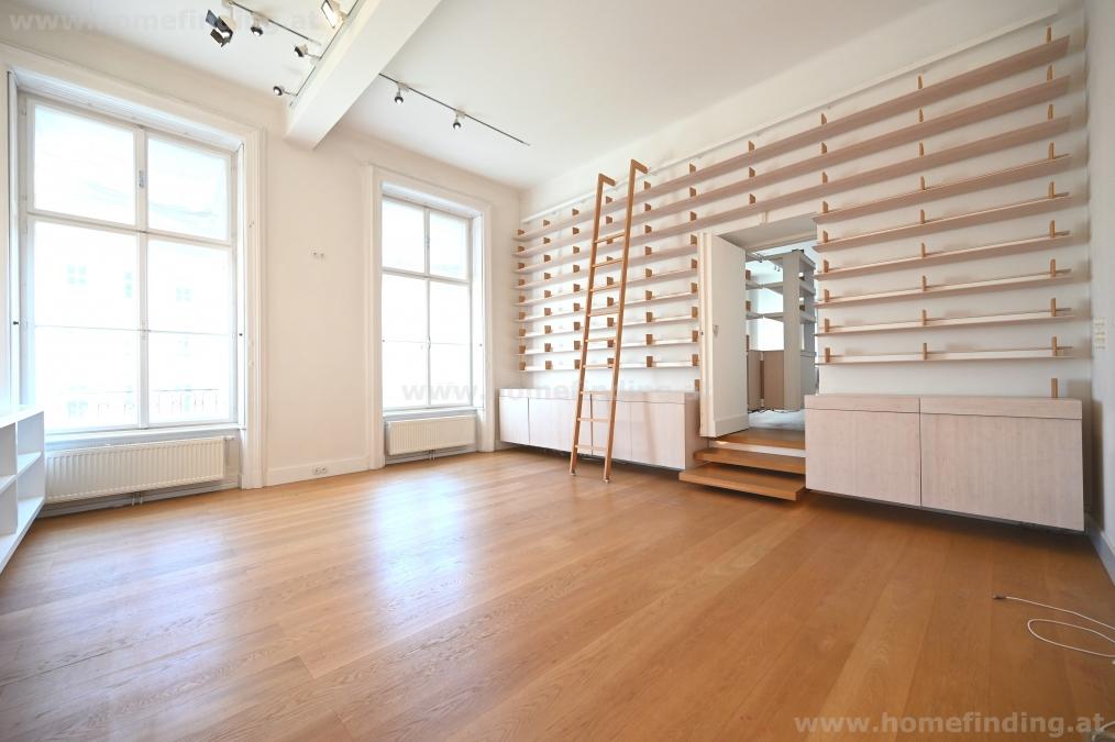 repräsentative Altbauwohnung mit Innenhof-Balkon beim Schillerplatz - 7 Zimmer I befristet