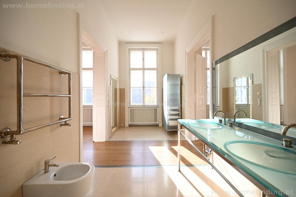 repräsentative Altbauwohnung mit Innenhof-Balkon beim Schillerplatz - 7 Zimmer I befristet