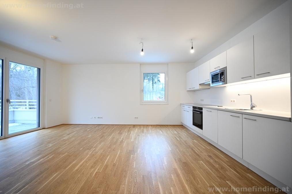 moderne Loggiawohnung: westseitig, Grünblick - befristet