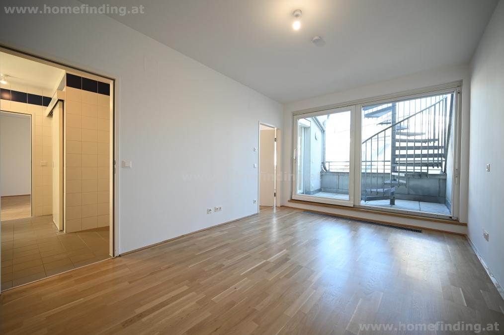 hofseitig - 2 Terrassen - nahe Liechtensteinpark - unbefristet