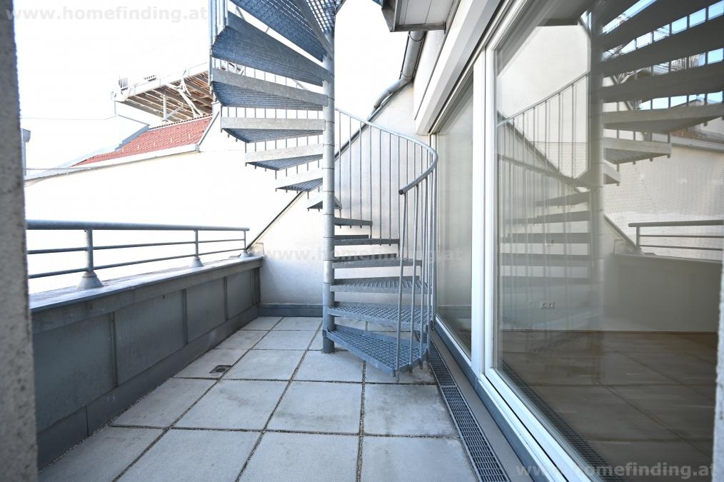 hofseitig - 2 Terrassen - nahe Liechtensteinpark - unbefristet