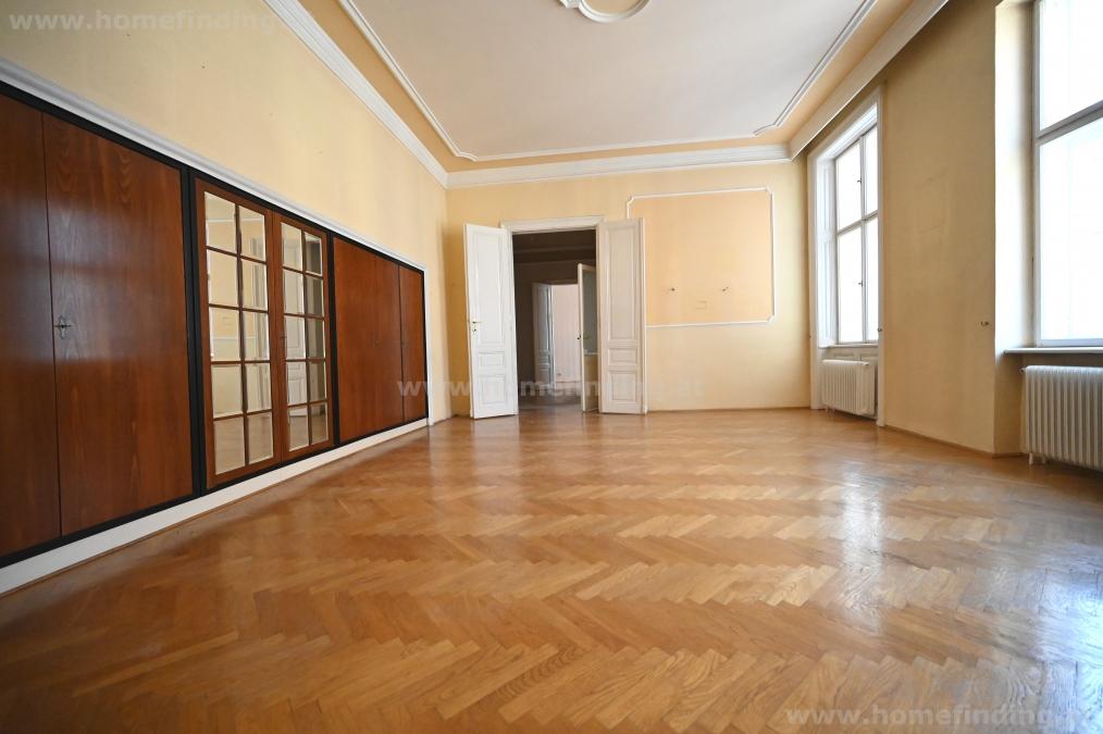 COMING SOON: riesiger Balkon mit Grünblick, ca 180m² WFL, renovierungsbedürftig