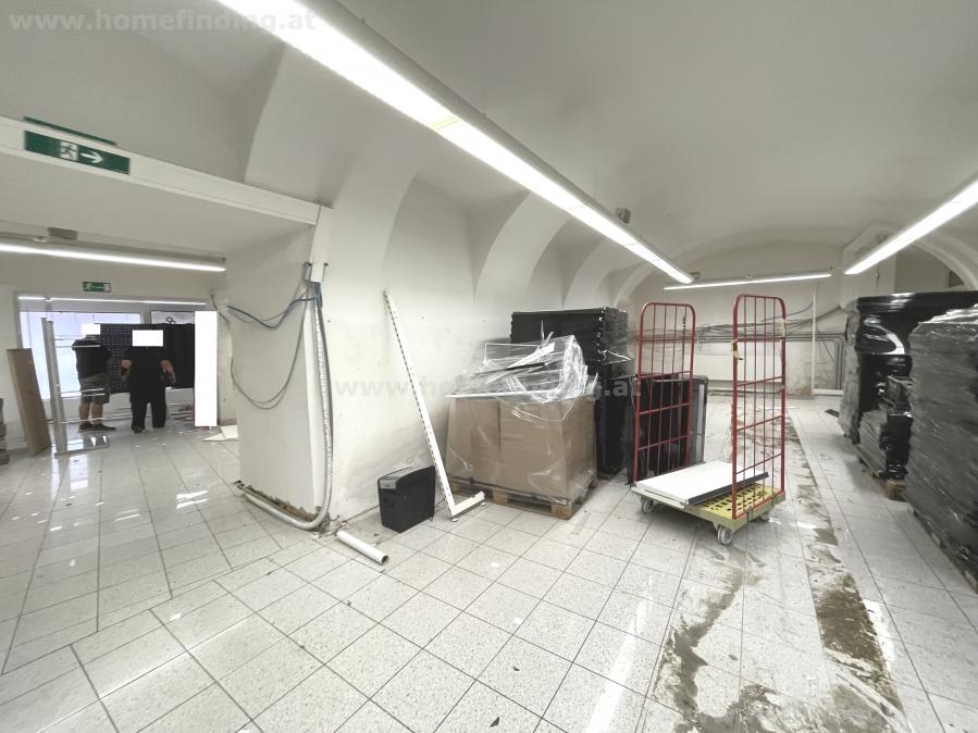 Geschäftslokal beim Rochusmarkt