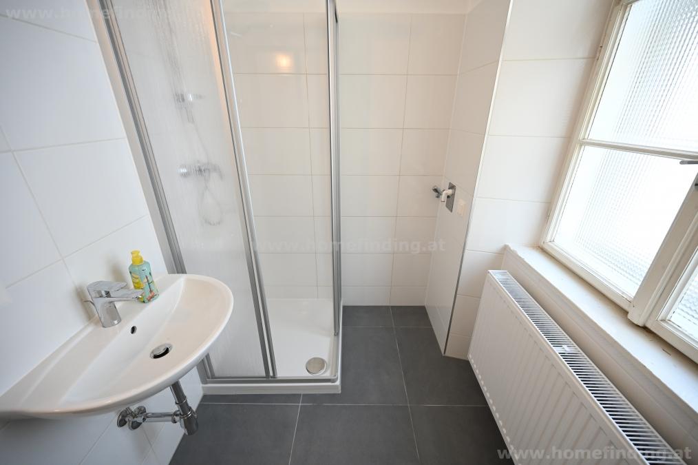 Erstbezug beim Spittelberg: sanierte Altbauwohnung (ohne Küche)