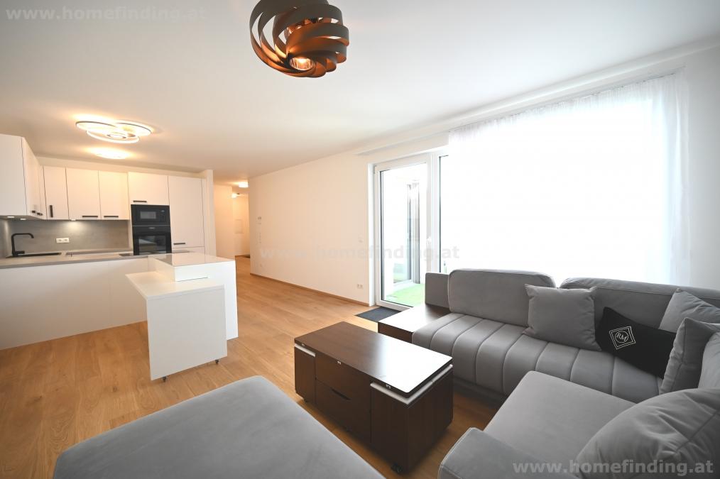 möblierte Terrassenwohnung mit Garage - nahe Breitenfurterstraße