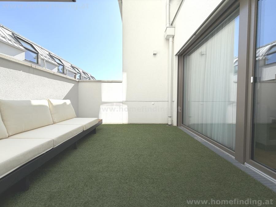 möblierte Terrassenwohnung mit Garage - nahe Breitenfurterstraße