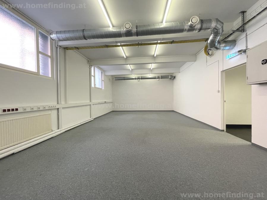Gewerbefläche: Büro + Lager mit Lastenlift - nahe Stadtpark/ Wien Mitte