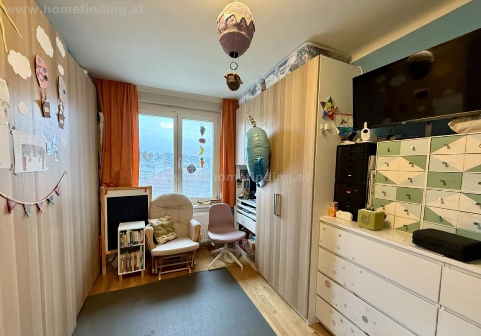 hübsche 4-Zimmerwohnung mit schönem Blick I  nahe U4 Hütteldorf