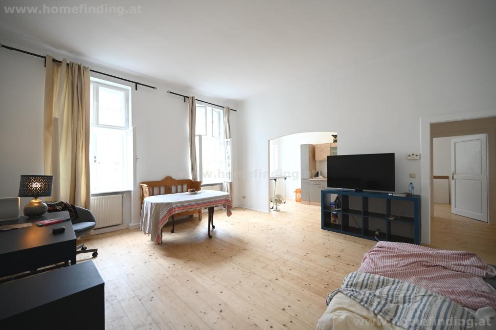 nahe Döblinger Hauptstraße: teilmöblierte 2-Zimmerwohnung