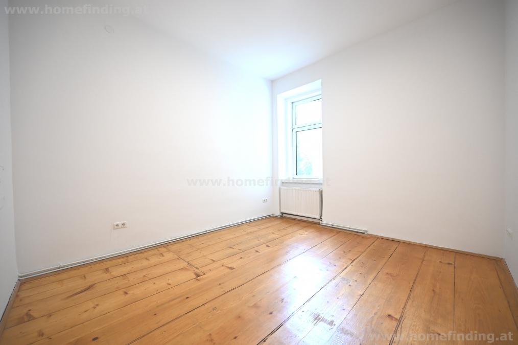 Wohnen beim Alois Drasche Park: 3-Zimmer-Altbauwohnung - befristet