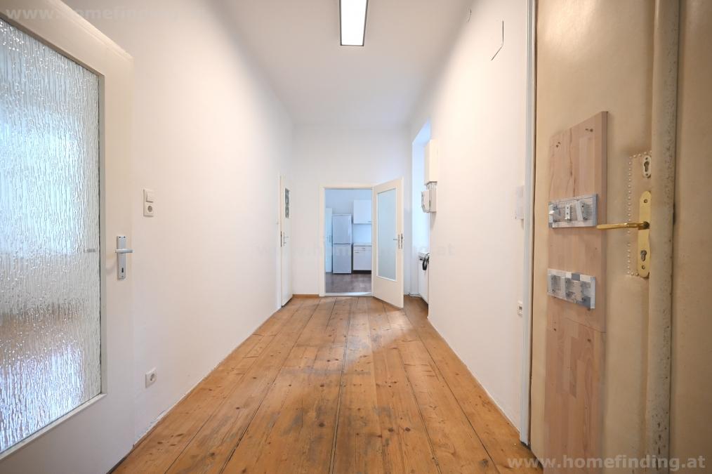 Wohnen beim Alois Drasche Park: 3-Zimmer-Altbauwohnung - befristet