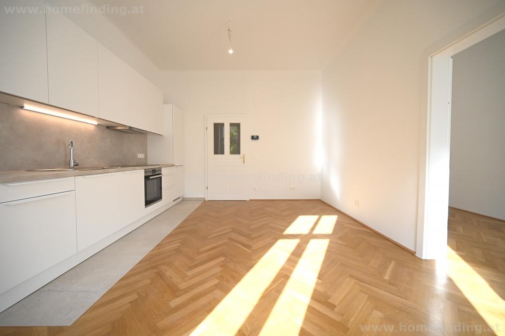 Erstbezug! Sanierte, ruhige 2-Zimmer-Altbauwohnung in 1080 Wien (unbefristet)