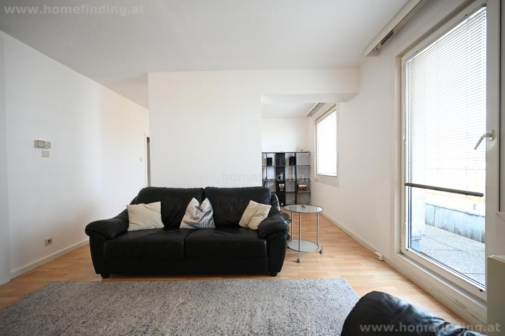 COMING SOON: Nestroyplatz: furnished 2 rooms + terrace/ möblierte Terrassenwohnung