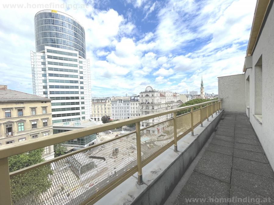 furnished 2 rooms + terrace