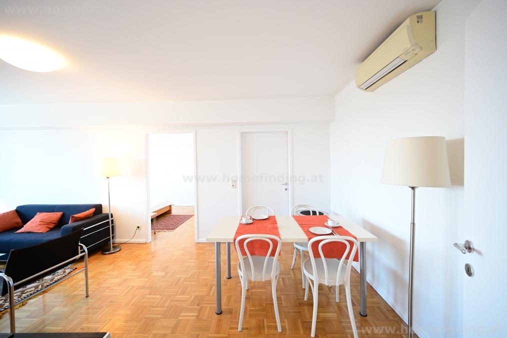 Praterstraße: fully furnished 2 rooms with loggia