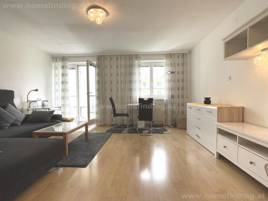 COMING SOON: möblierte 1-Zimmer-Balkonwohnung nahe dem Obkircher Markt - befristet