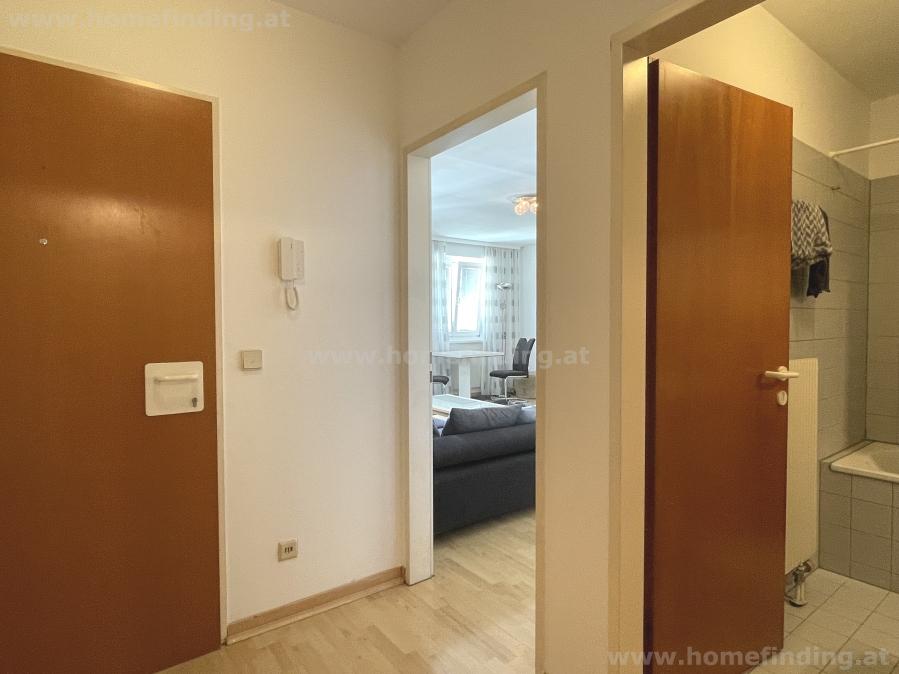 COMING SOON: möblierte 1-Zimmer-Balkonwohnung nahe dem Obkircher Markt - befristet