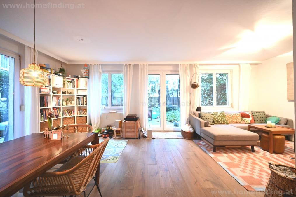 Porzellangasse: duplex apartment with garden/  3 bedrooms