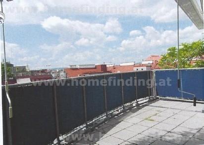 apartment with terrace in calm city location