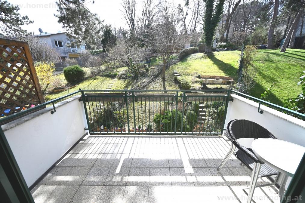 Balkonwohnung nahe Hohe Warte - befristet