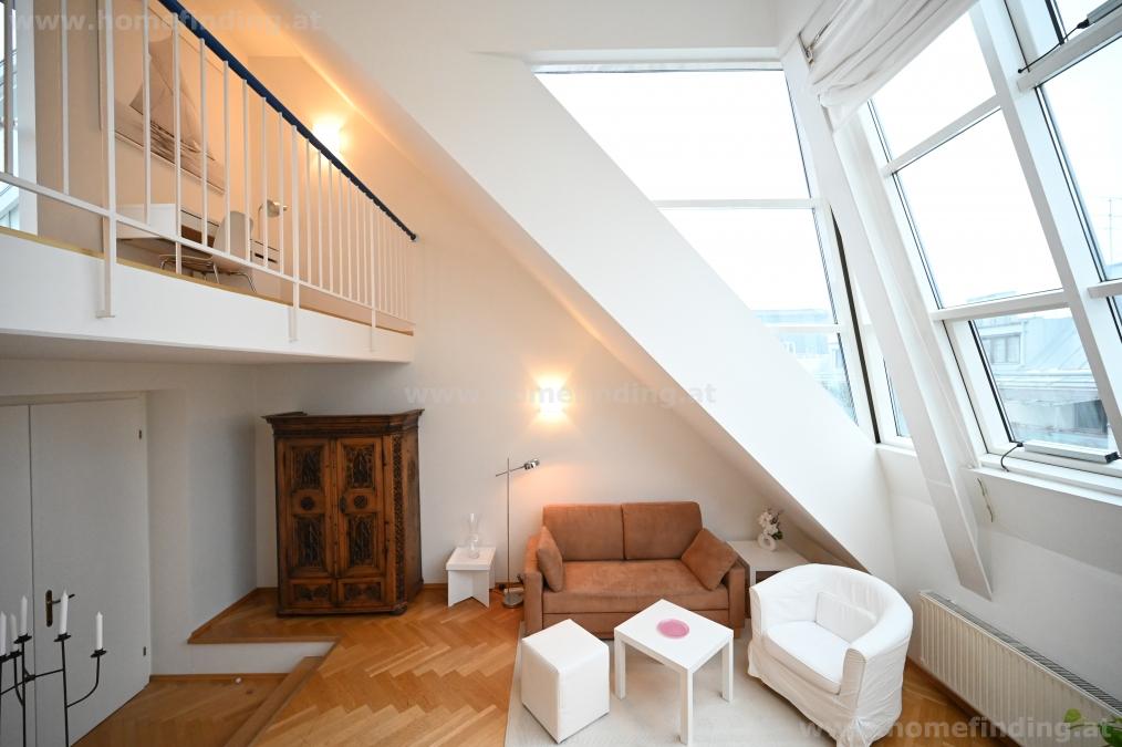 möblierte Terrassen-Wohnung nahe Karlskirche I unbefristet