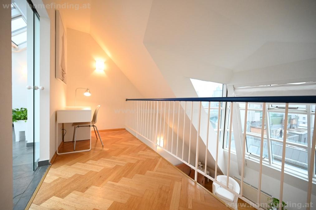 möblierte Terrassen-Wohnung nahe Karlskirche I unbefristet