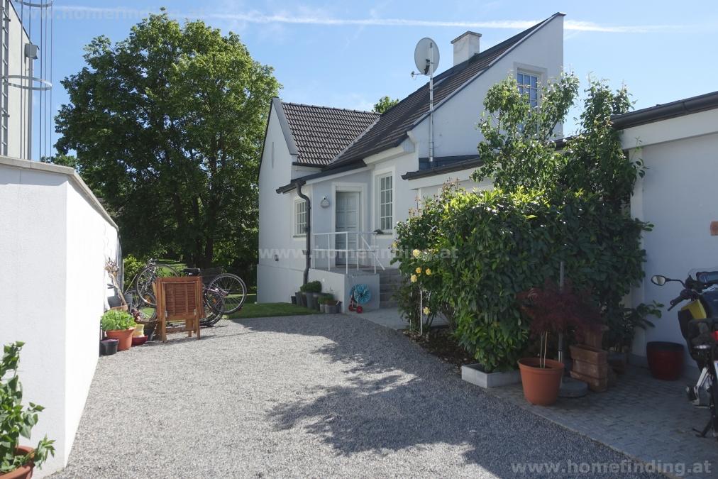 small house with south facing garden