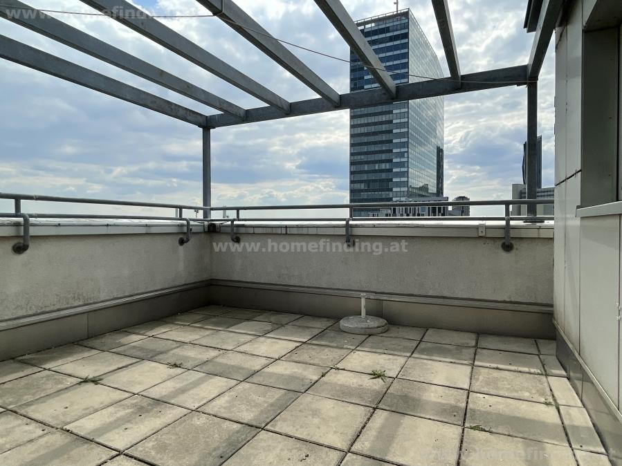 Wohnen mit herrlichem Blick über Wien: 60m2 Terrasse, 4 Zimmer