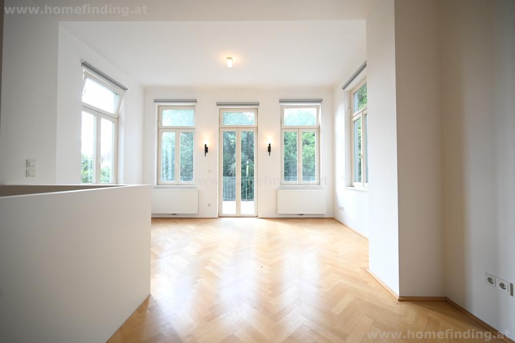Gartenwohnung: Luxus-Altbauwohnung im Zentrum Badens - befristet